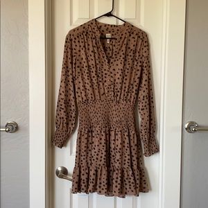 Rebecca Taylor La Vie leopard print dress
